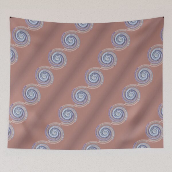 Item preview, Hobi 1 3D Diagonal on Terracotta designed and sold by MorningFlowerA.