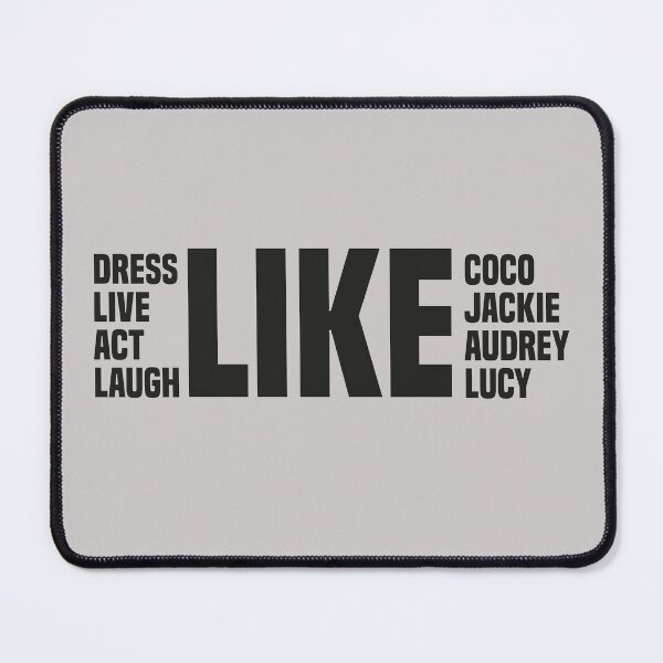 Item preview, Dress Like Coco Live Like Jackie designed and sold by liamstyle.