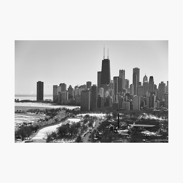 Chicago winter Photographic Print