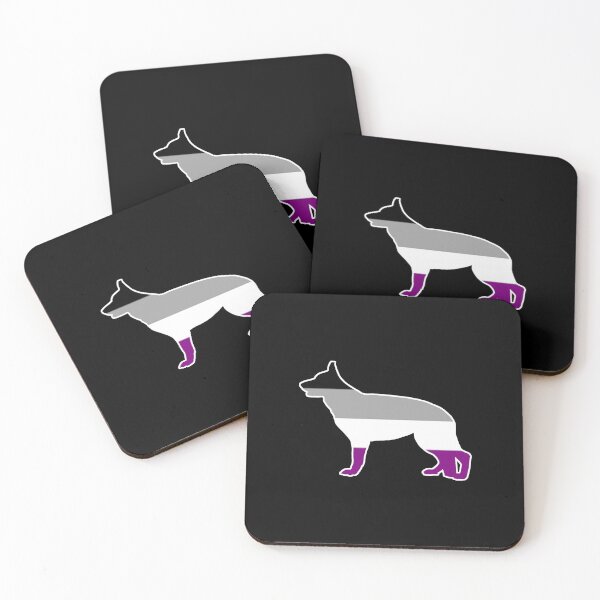 Item preview, Asexual Shepherd Dog Gift Idea, Non-Sexual, Genderless, Asexuality Pride, ACE designed and sold by LusterCraft.