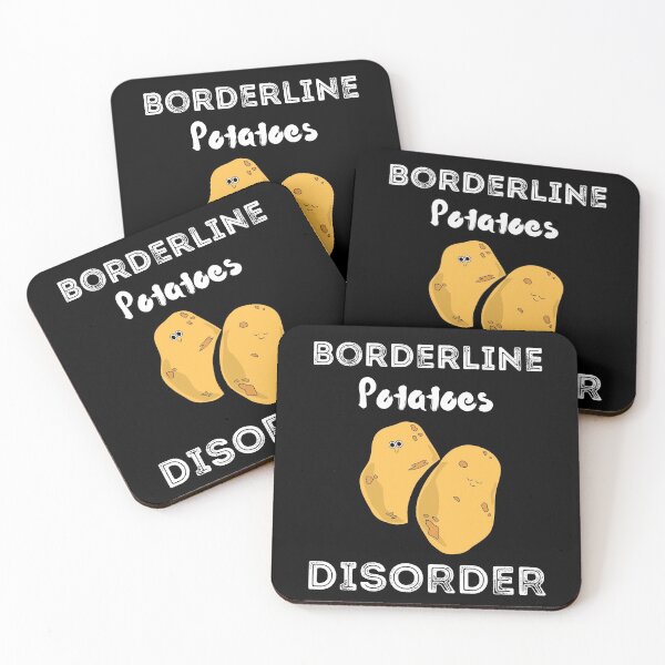 Item preview, Borderline Potatoes  Disorder Shirt  designed and sold by zoonix.