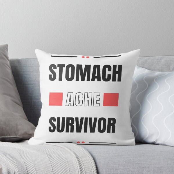 Item preview, Stomach Ache Survivor-Tummy Ache Funny Elegant designed and sold by MAEffects.