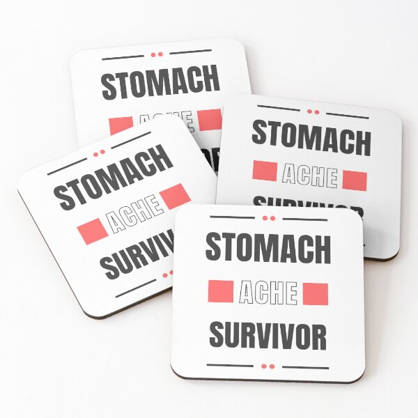 Item preview, Stomach Ache Survivor-Tummy Ache Funny Elegant designed and sold by MAEffects.