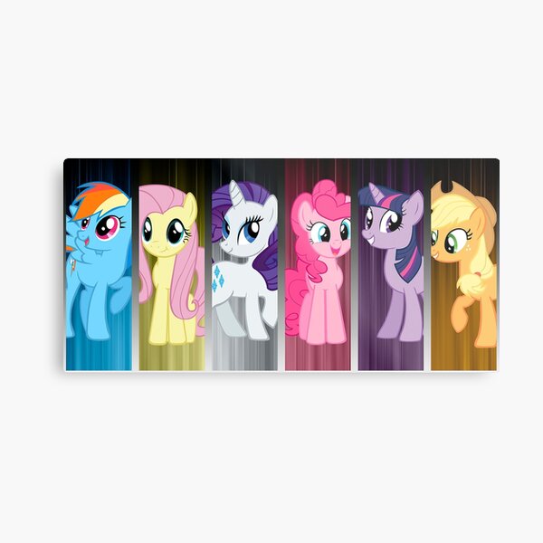 Lámina metálica «Camisetas de my little pony para adultos ...