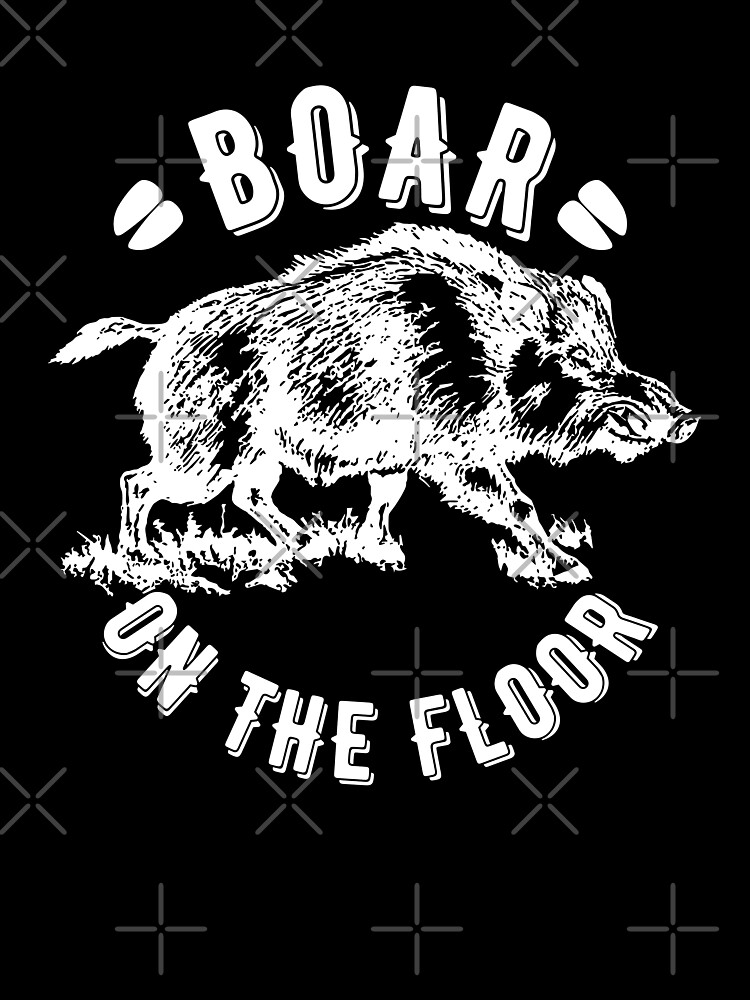 Imagen 7 de 7, Camiseta oversize con la obra Boar on the floor , diseñada y vendida por throwback.