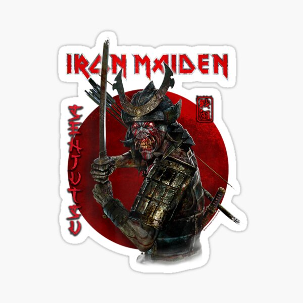 Eddie Iron Maiden Metal Graphic Die Cut decal sticker Car Truck Boat Window 9" 