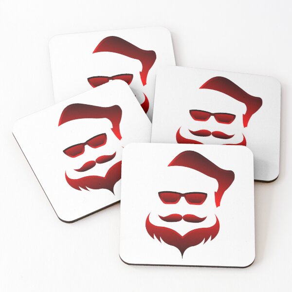 Item preview, Funny secret santa with red and black colour designed and sold by ZieProject.