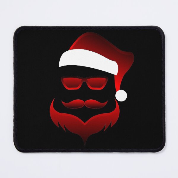 Item preview, Funny secret santa with red and black colour designed and sold by ZieProject.