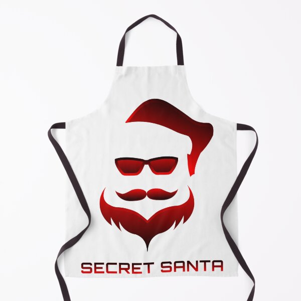 Item preview, Funny secret santa with red and black colour designed and sold by ZieProject.