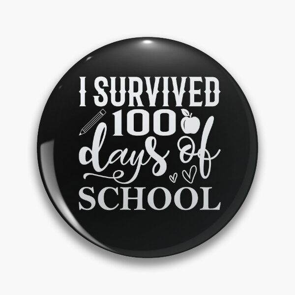 Item preview, I SURVIVED 100 DAYS OF SCHOOL designed and sold by GamaArtDesign.