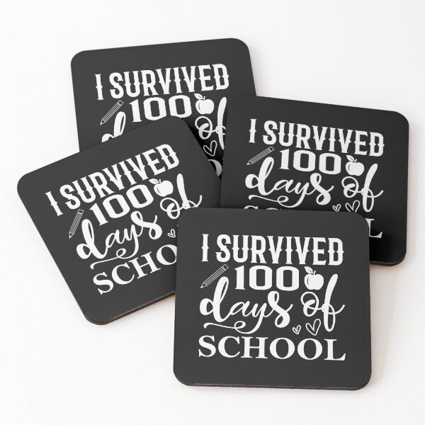 Item preview, I SURVIVED 100 DAYS OF SCHOOL designed and sold by GamaArtDesign.