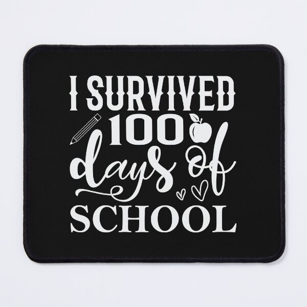 Item preview, I SURVIVED 100 DAYS OF SCHOOL designed and sold by GamaArtDesign.