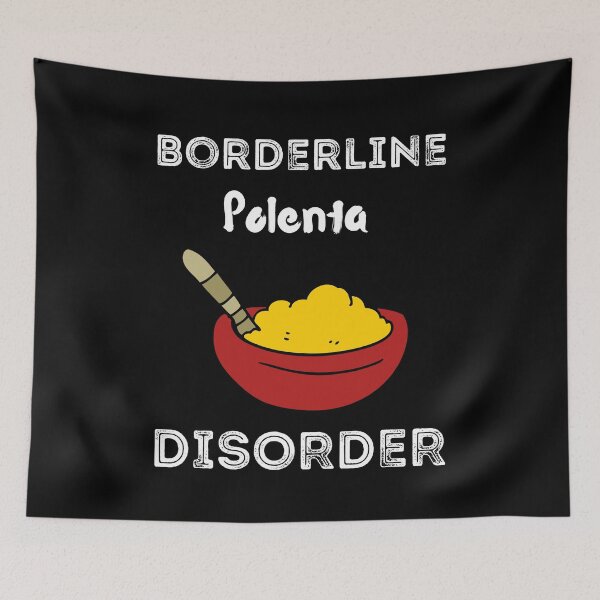 Item preview, Camisa Borderline Polenta Disorder designed and sold by zoonix.