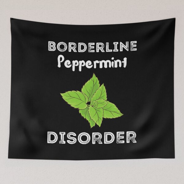 Item preview, Borderline Peppermint Disorder Shirt  designed and sold by zoonix.
