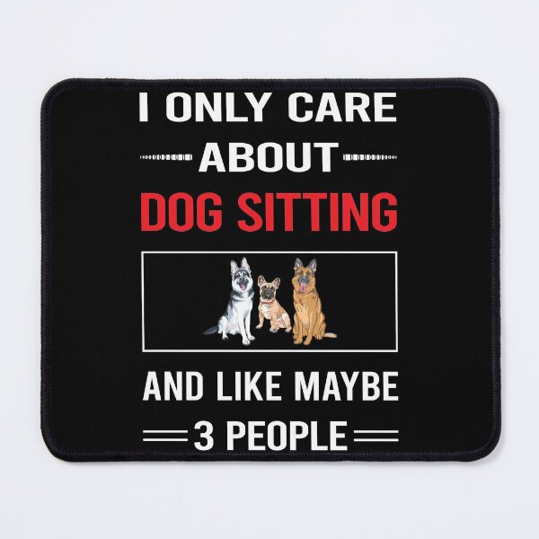 Item preview, Funny 3 People Dog Sitting designed and sold by DougPoulos.