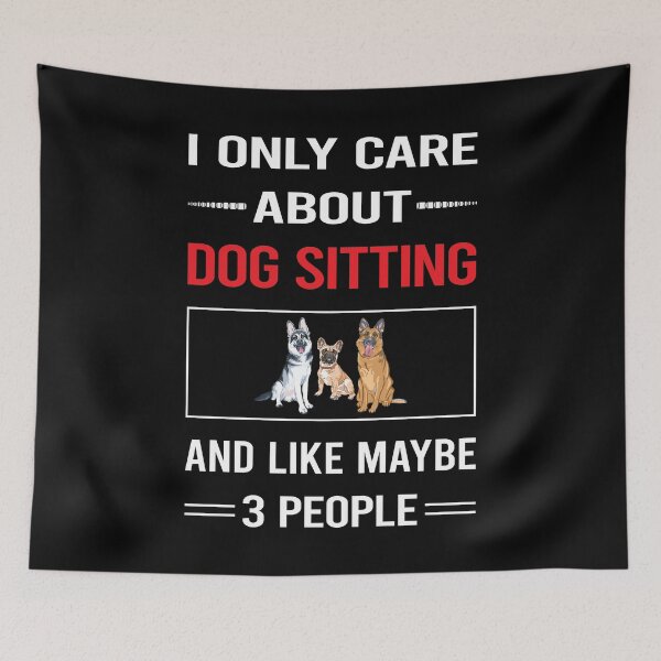 Item preview, Funny 3 People Dog Sitting designed and sold by DougPoulos.