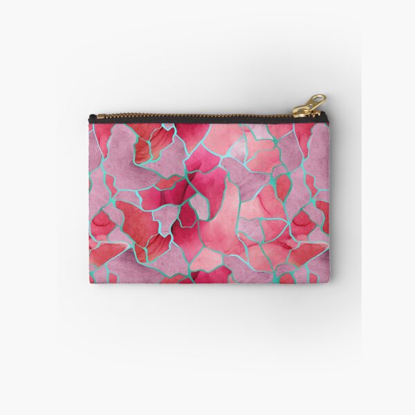 Item preview, Pink rose kintsugi seamless pattern designed and sold by Kasandraw.
