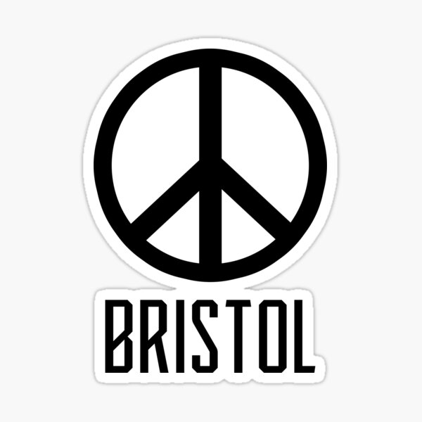 Bristol Banksy Sticker By Skynotlimited Redbubble