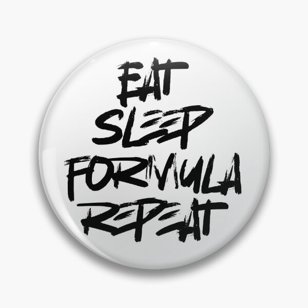 Item preview, eat sleep formula repeat designed and sold by Artnight.
