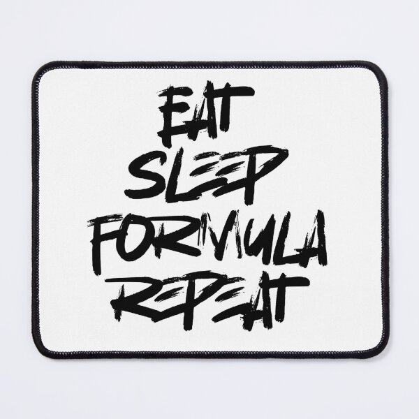 Item preview, eat sleep formula repeat designed and sold by Artnight.