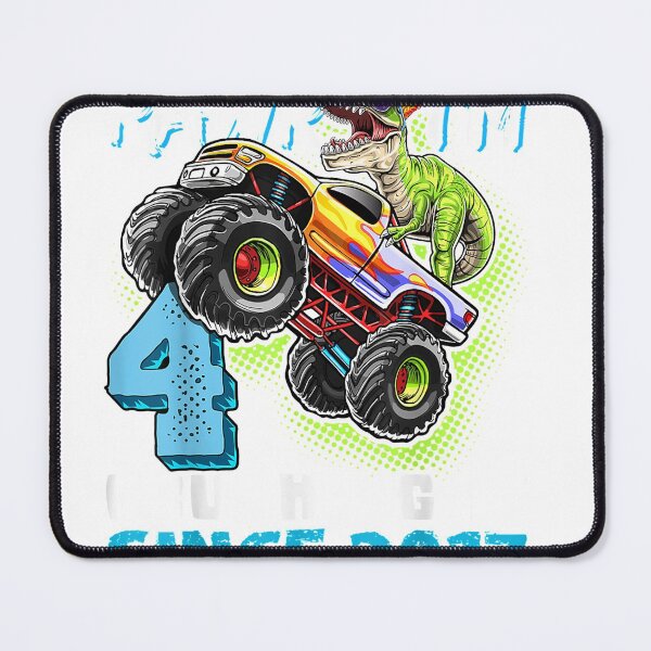Item preview, Rawr I39;m 4 Crushing It 2017 Monster Truck Dinosaur Birthday T-Shirt designed and sold by BinderColbert.