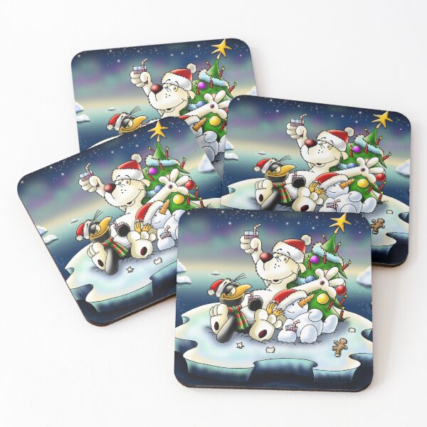 Item preview, Christmas party on the ice floe designed and sold by ollibabu.