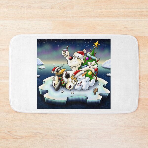 Item preview, Christmas party on the ice floe designed and sold by ollibabu.