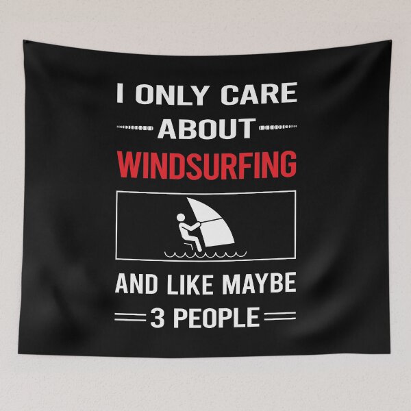 Item preview, Funny 3 People Windsurfing Windsurf Windsurfer Sailboarding Boardsailing designed and sold by FifineCroteau.