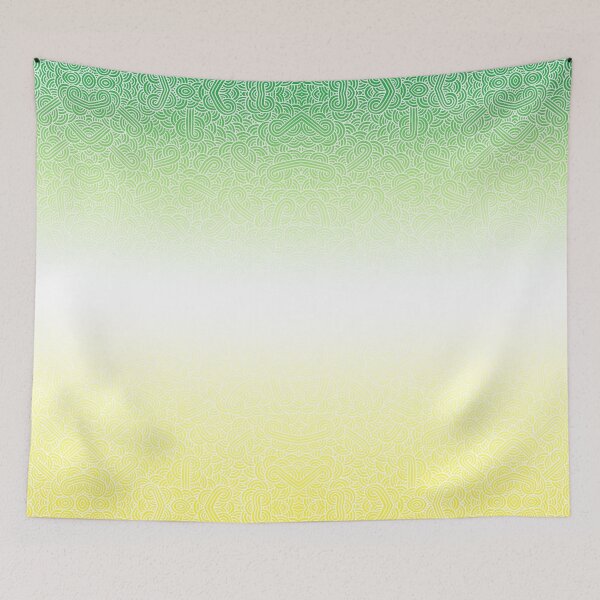 Item preview, Ombré Gender Neutral Pride Flag swirls doodles designed and sold by savousepate.