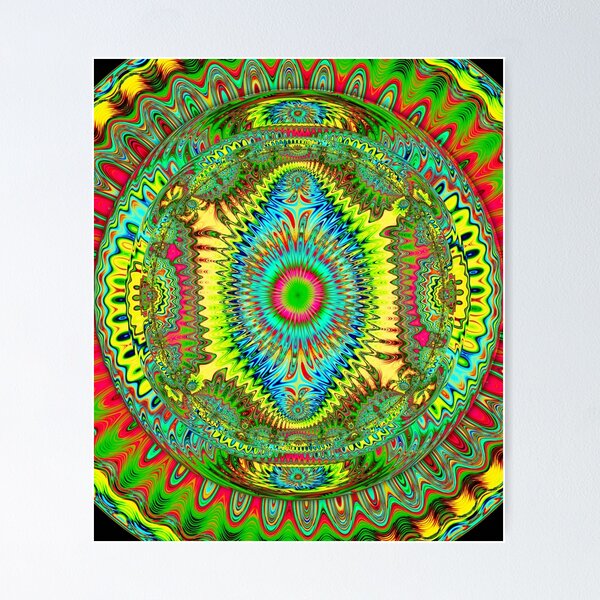 Aperçu de l'œuvre The Spirited Mandala créée et vendue par walstraasart.
