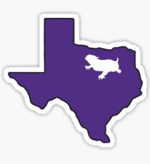 Fort Worth Horned Toad Sticker