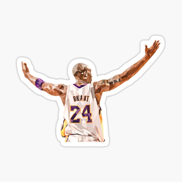 Kobe Bryant Rest In Peace Vinyl Decal Mamba Lakers Window Sticker