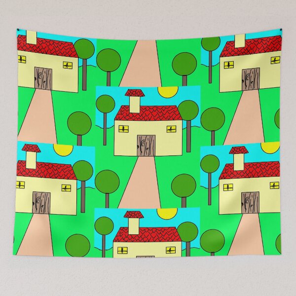 Item preview, Country House Surrounded By Trees/ Landscape designed and sold by DjoooDjooo.