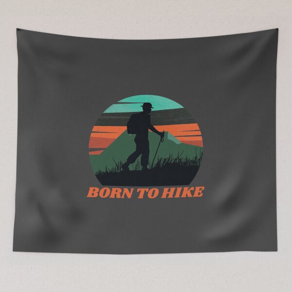 Item preview, Born to hike designed and sold by NoelNimmad.