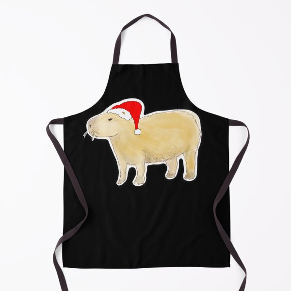 Artikelvorschau, Weihnachts-Capybara Classic entworfen und verkauft von GinaDrake.