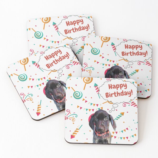 Item preview, Pointer wishes happy birthday  designed and sold by AnnaAndVibes.