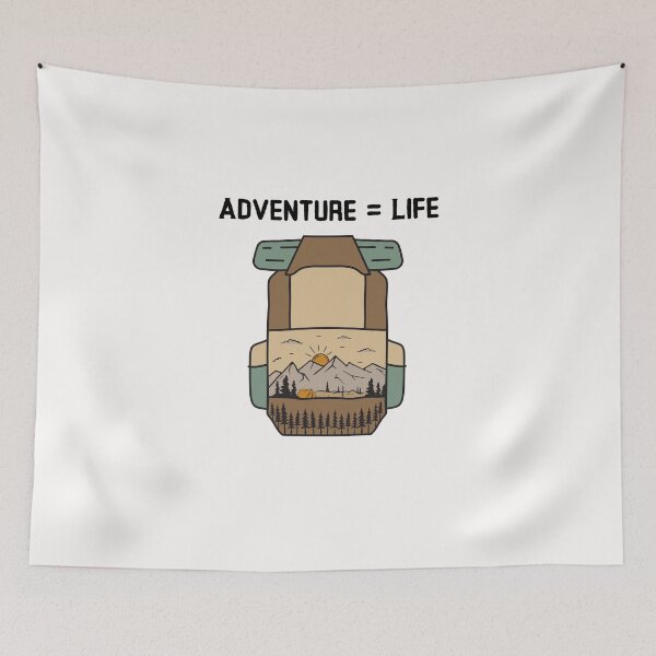Item preview, Adventure is life designed and sold by NoelNimmad.
