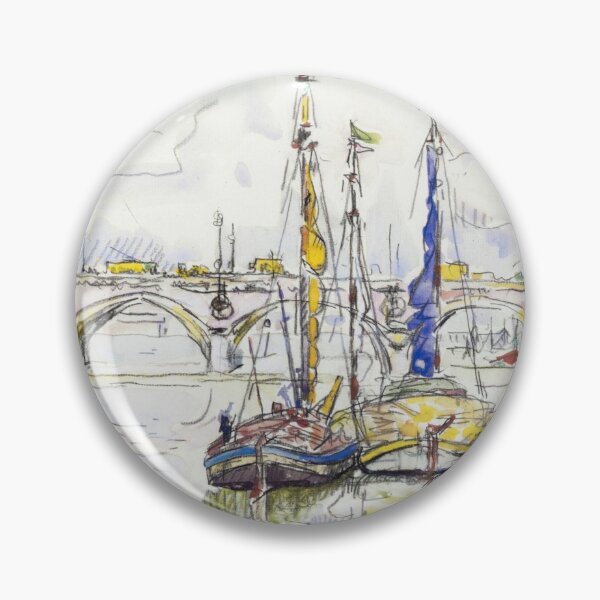 Item preview, The port of Bordeaux (1930) by Paul Signac designed and sold by Designedbysm.