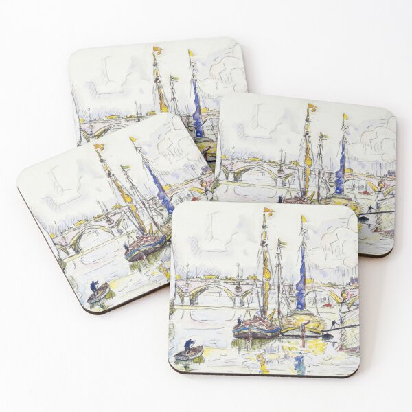 Item preview, The port of Bordeaux (1930) by Paul Signac designed and sold by Designedbysm.