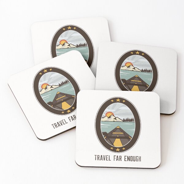 Item preview, Travel far enough - canoeing designed and sold by NoelNimmad.