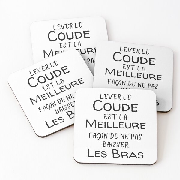 Aperçu de l'œuvre Lever le coude est la meilleure façon créée et vendue par catoo666.