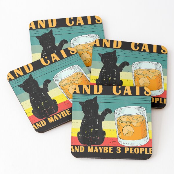 Item preview, I Like Bourbon And Cats And Maybe 3 People designed and sold by JodyBoling.