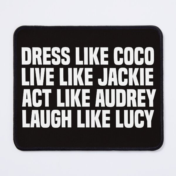 Artikelvorschau, Dess wie Coco Lebe wie Jackie entworfen und verkauft von liamstyle.