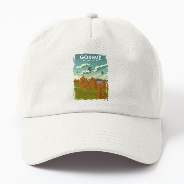 Goreme National Park Travel Poster Turkey Dad Hat