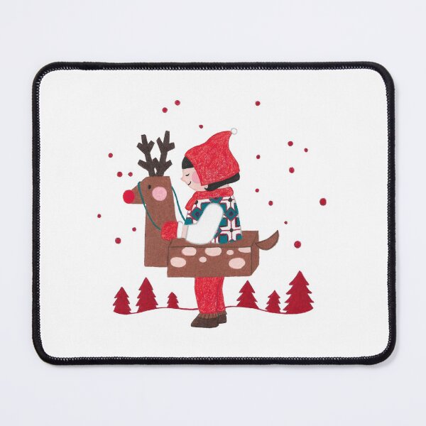 Item preview, Red snow, winter Christmas designed and sold by morongborong/PongleNote.