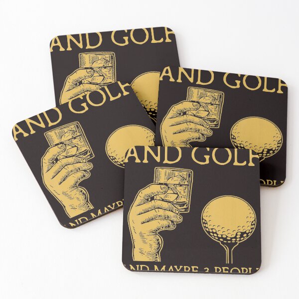 Item preview, I Like Bourbon and Golf and Maybe 3 People designed and sold by JodyBoling.