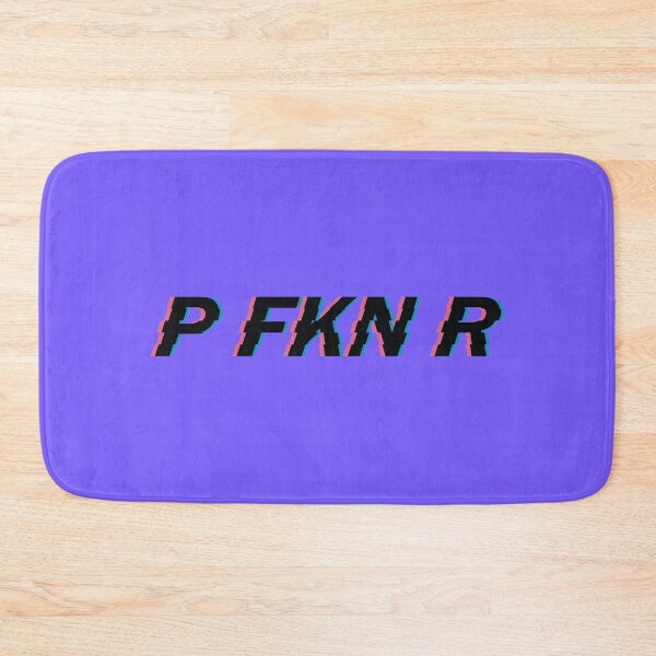 Item preview, P FKN R Glitch Black designed and sold by GraphixCart.