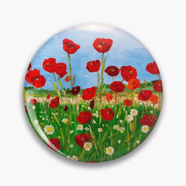 Item preview, Poppies and daisies  designed and sold by Natalia_Shchip.
