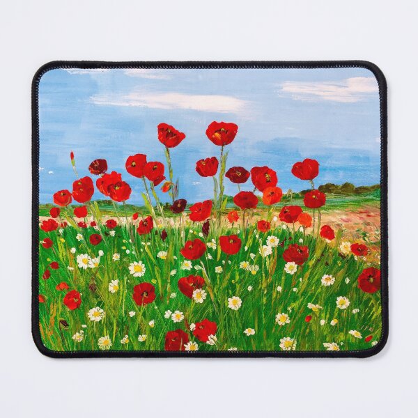 Item preview, Poppies and daisies  designed and sold by Natalia_Shchip.