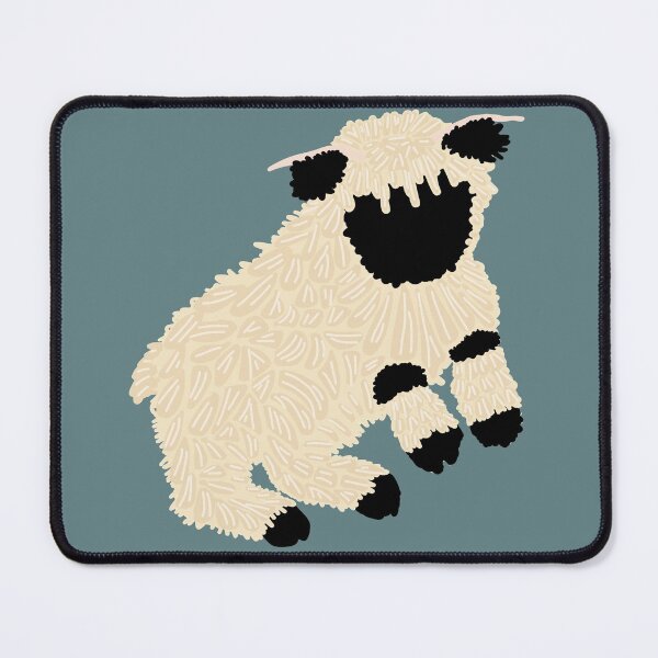 Item preview, Leaping Valais Black Nose Sheep designed and sold by biffybobcat.
